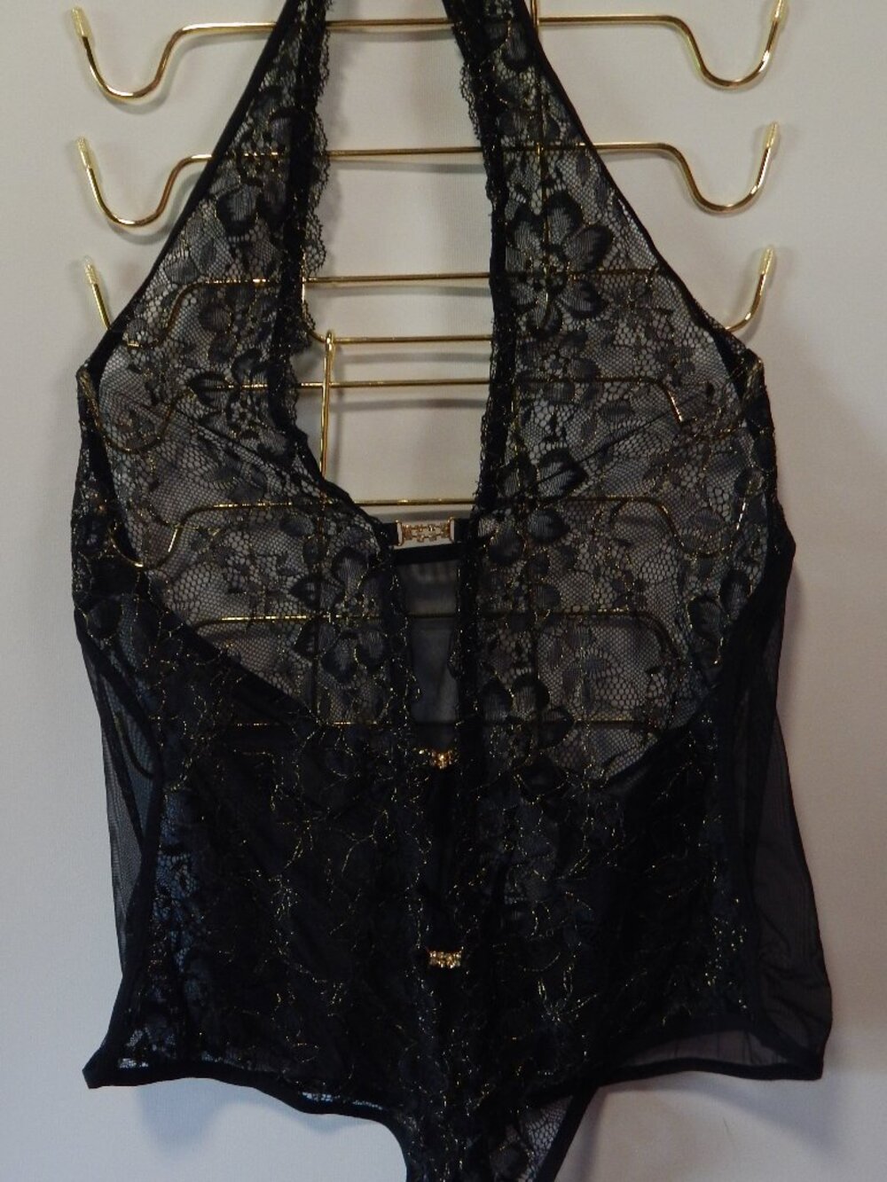Adore Me Crotchless Bodysuit Lingerie Large